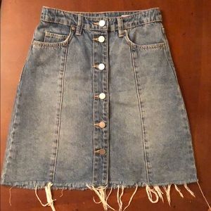 All Saints Jean Skirt